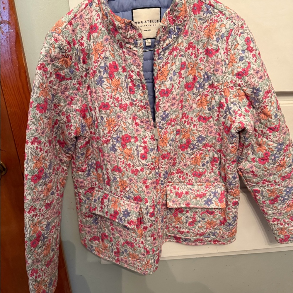 Bagatelle Floral Quilted Jacket - Multicolor